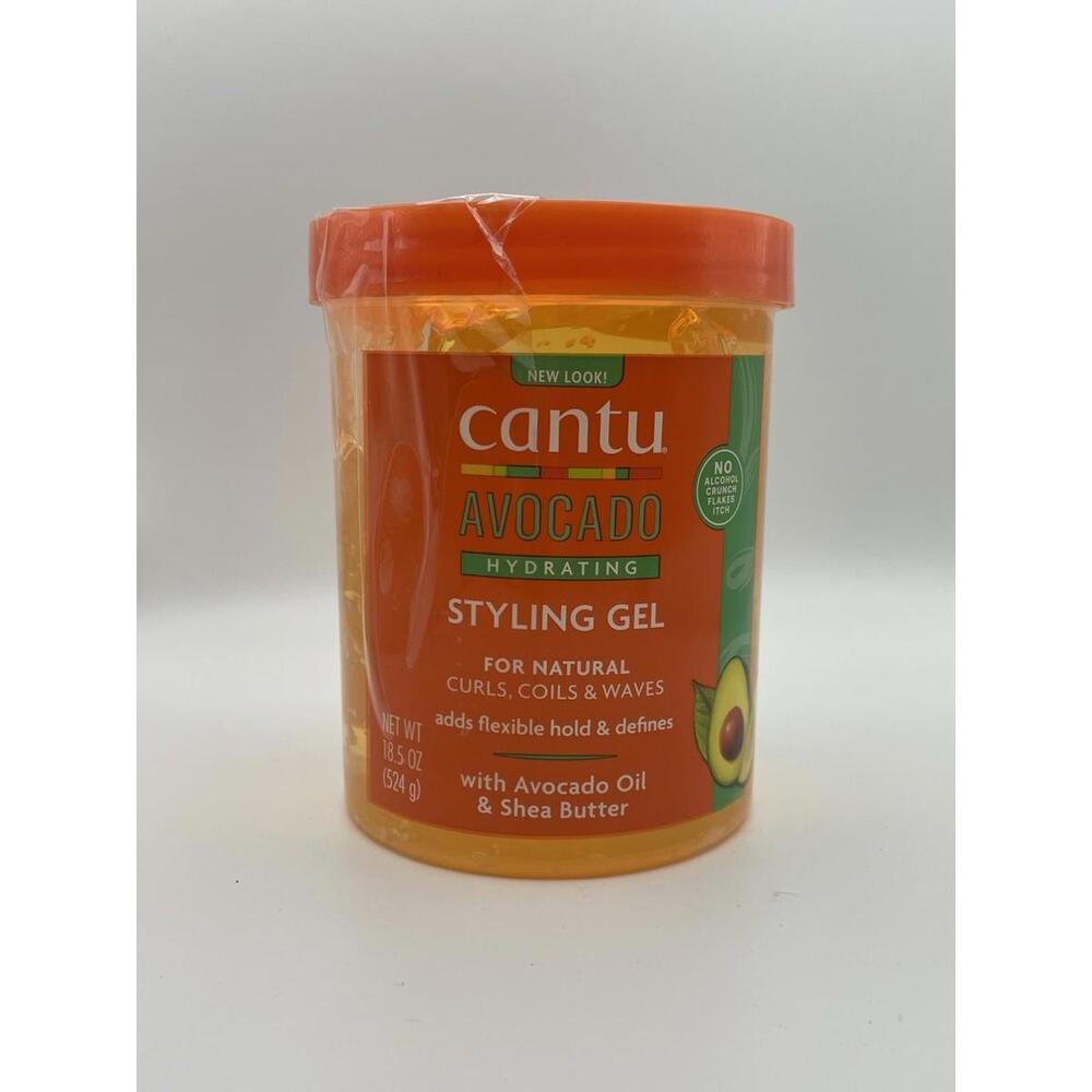 Cantu Avocado Hydrating Styling Gel 18.5 oz - NEW